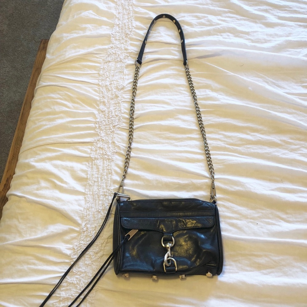 Rebecca Minkoff Black Mini M.A.C. Crossbody